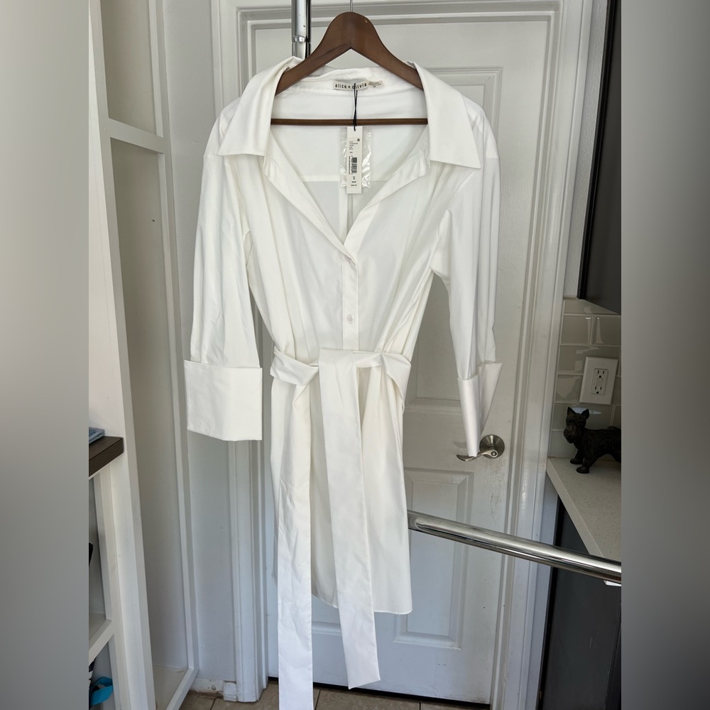 Alice + Olivia Classic Shirtdress